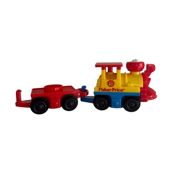 Fisher-Price Little People Geo Trax Flip Track Train Set - Picture 1 of 3